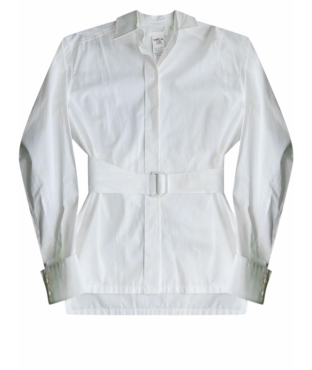 SPORTMAX Белая хлопковая рубашка, фото 1