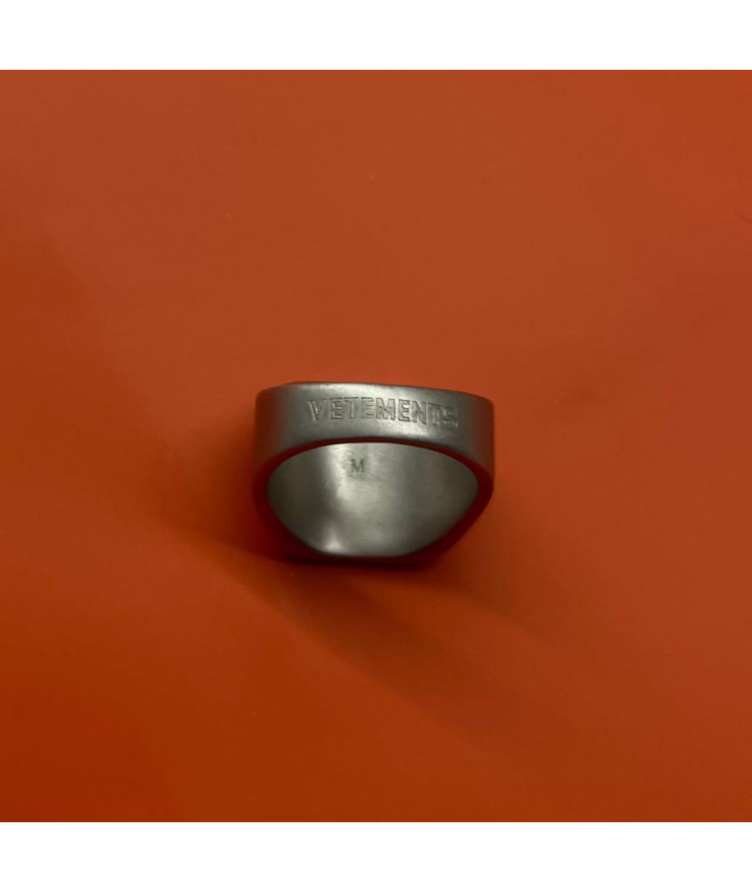 VETEMENTS Серебряное латунное кольцо, фото 2