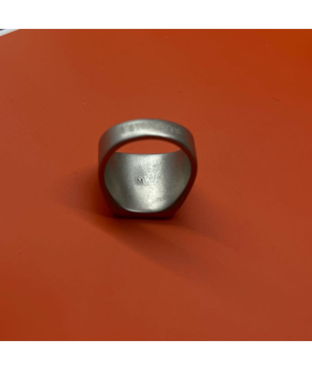 VETEMENTS Серебряное латунное кольцо, фото 4