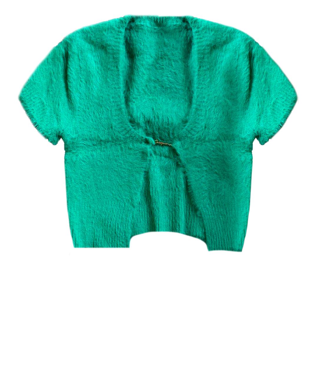 JACQUEMUS Зеленый джемпер / свитер, фото 1