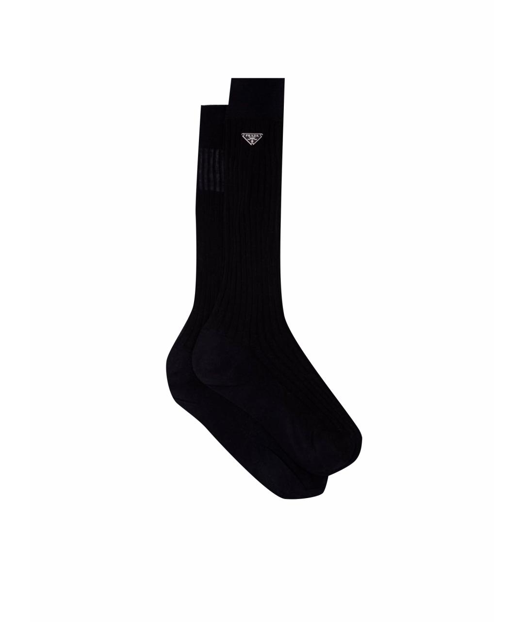 PRADA Черные носки, чулки и колготы, фото 1