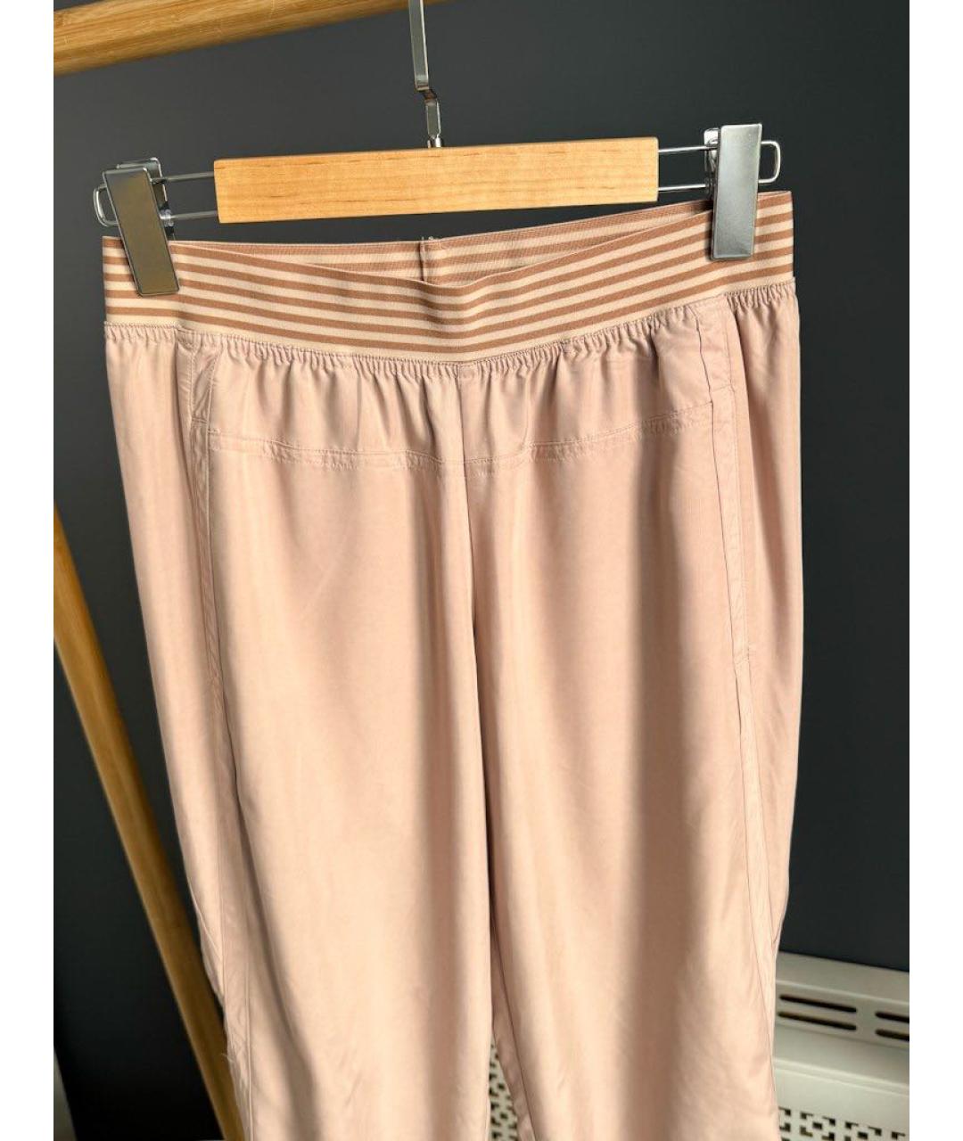 ADIDAS BY STELLA MCCARTNEY Розовые прямые брюки, фото 3
