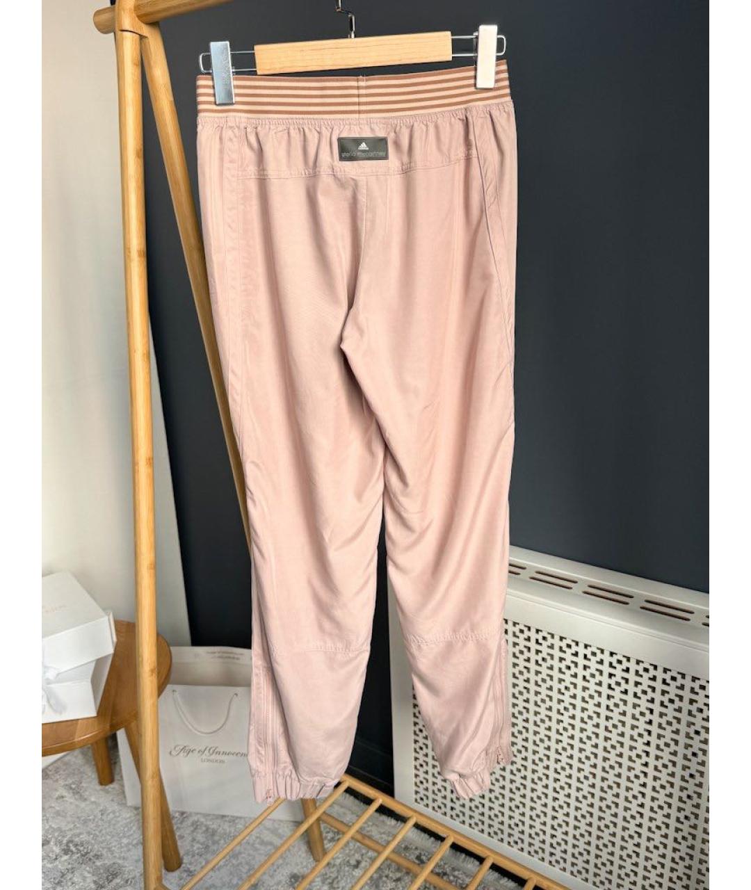 ADIDAS BY STELLA MCCARTNEY Розовые прямые брюки, фото 2