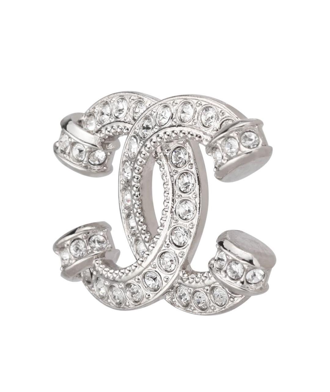 CHANEL Серебряные серьги, фото 3