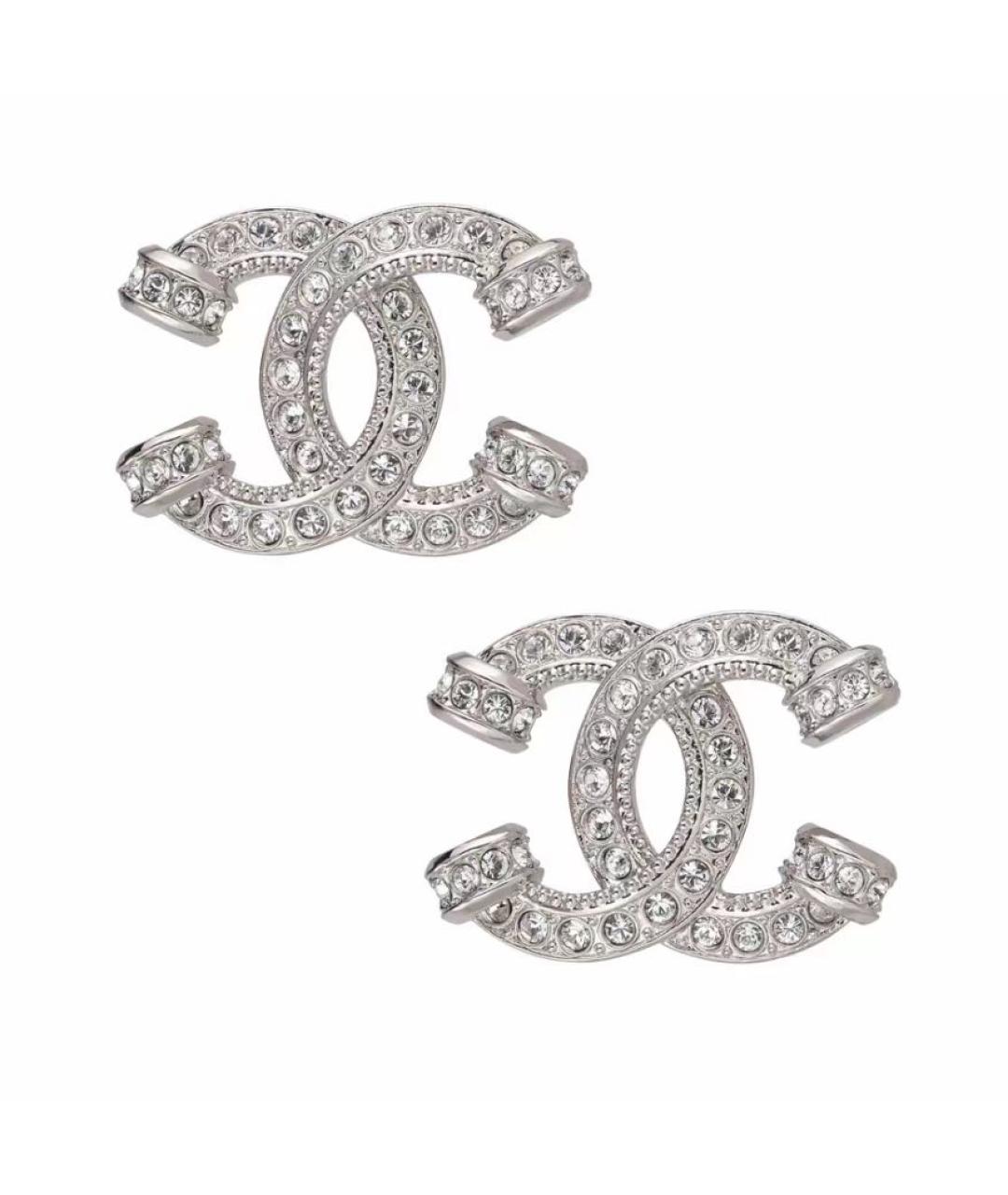 CHANEL PRE-OWNED Серебряные серьги, фото 1