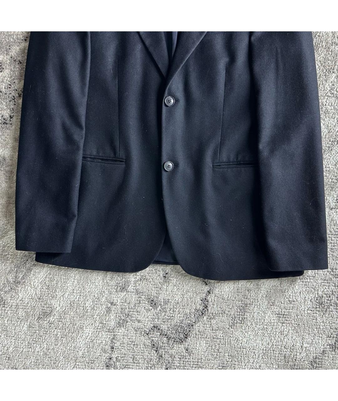 A.P.C. Черный шерстяной пиджак, фото 3