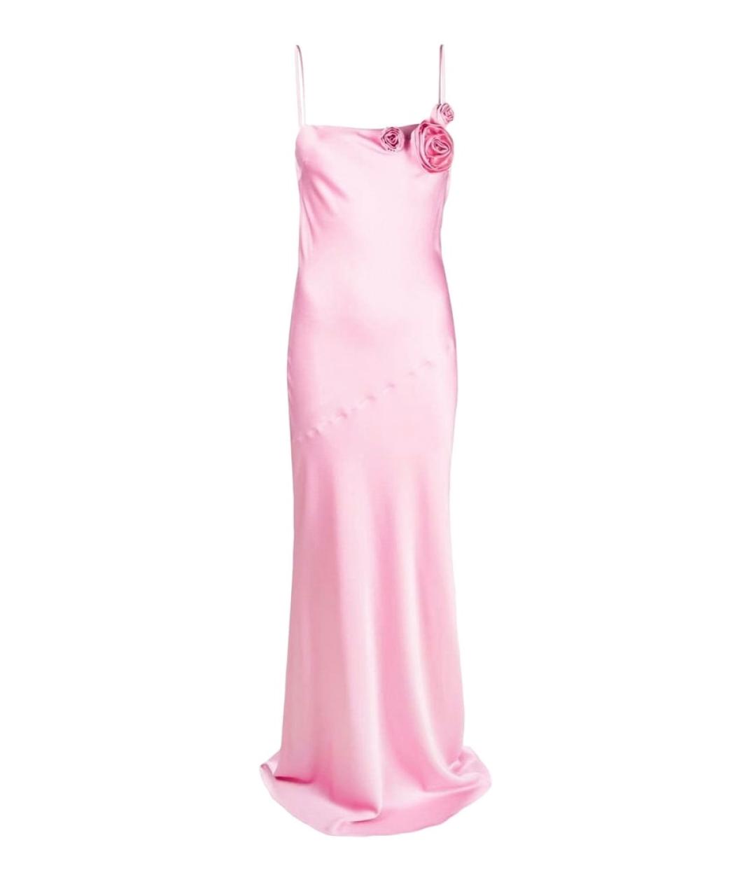 BLUMARINE Розовое вечернее платье, фото 1