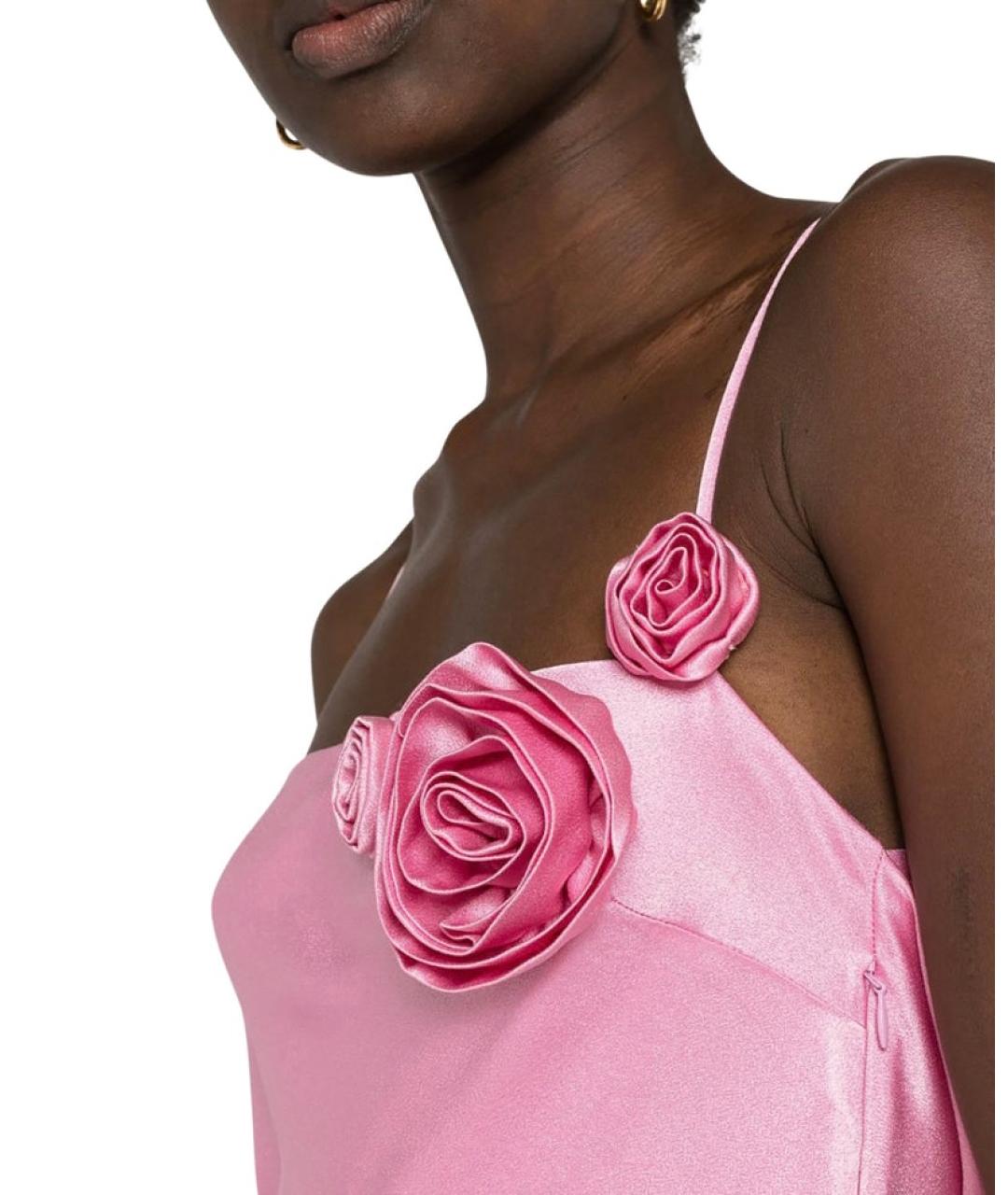 BLUMARINE Розовое вечернее платье, фото 5
