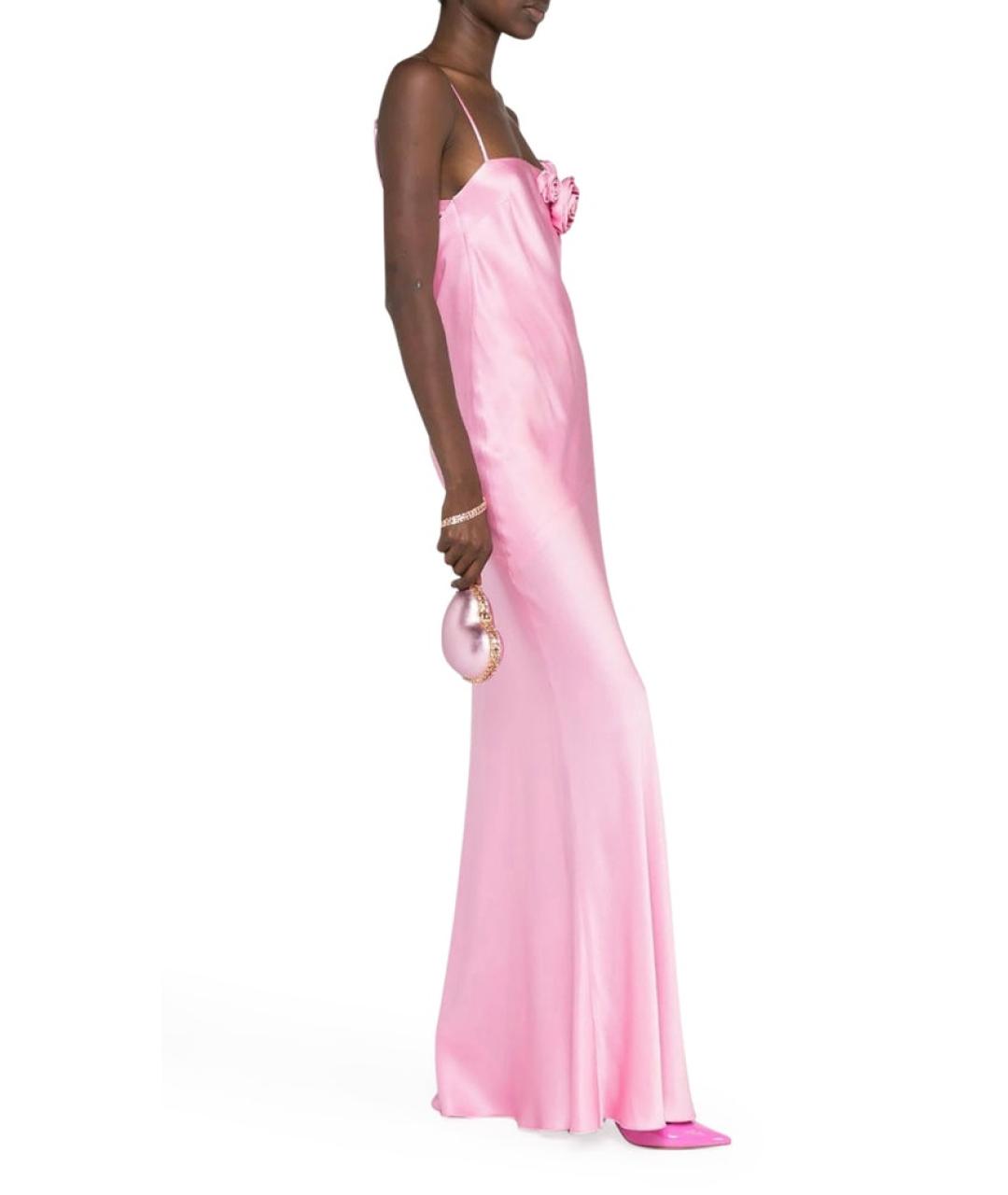 BLUMARINE Розовое вечернее платье, фото 4