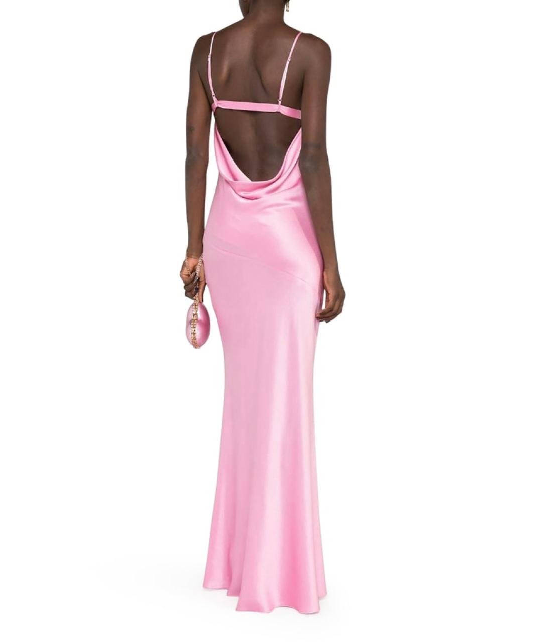 BLUMARINE Розовое вечернее платье, фото 3