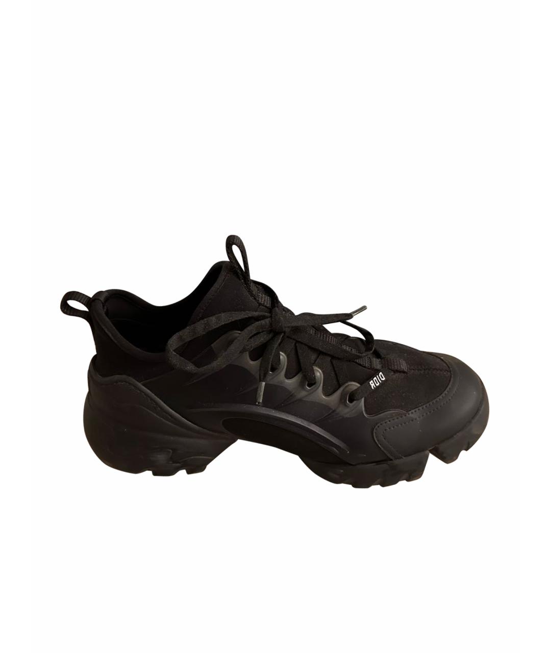 CHRISTIAN DIOR PRE-OWNED Черные резиновые кроссовки, фото 1