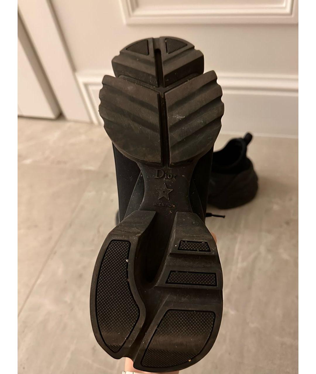 CHRISTIAN DIOR PRE-OWNED Черные резиновые кроссовки, фото 5