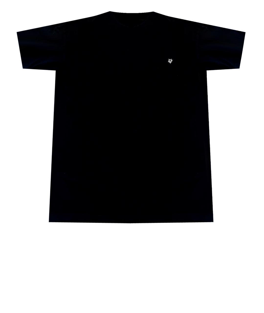VETEMENTS Черная футболка, фото 1