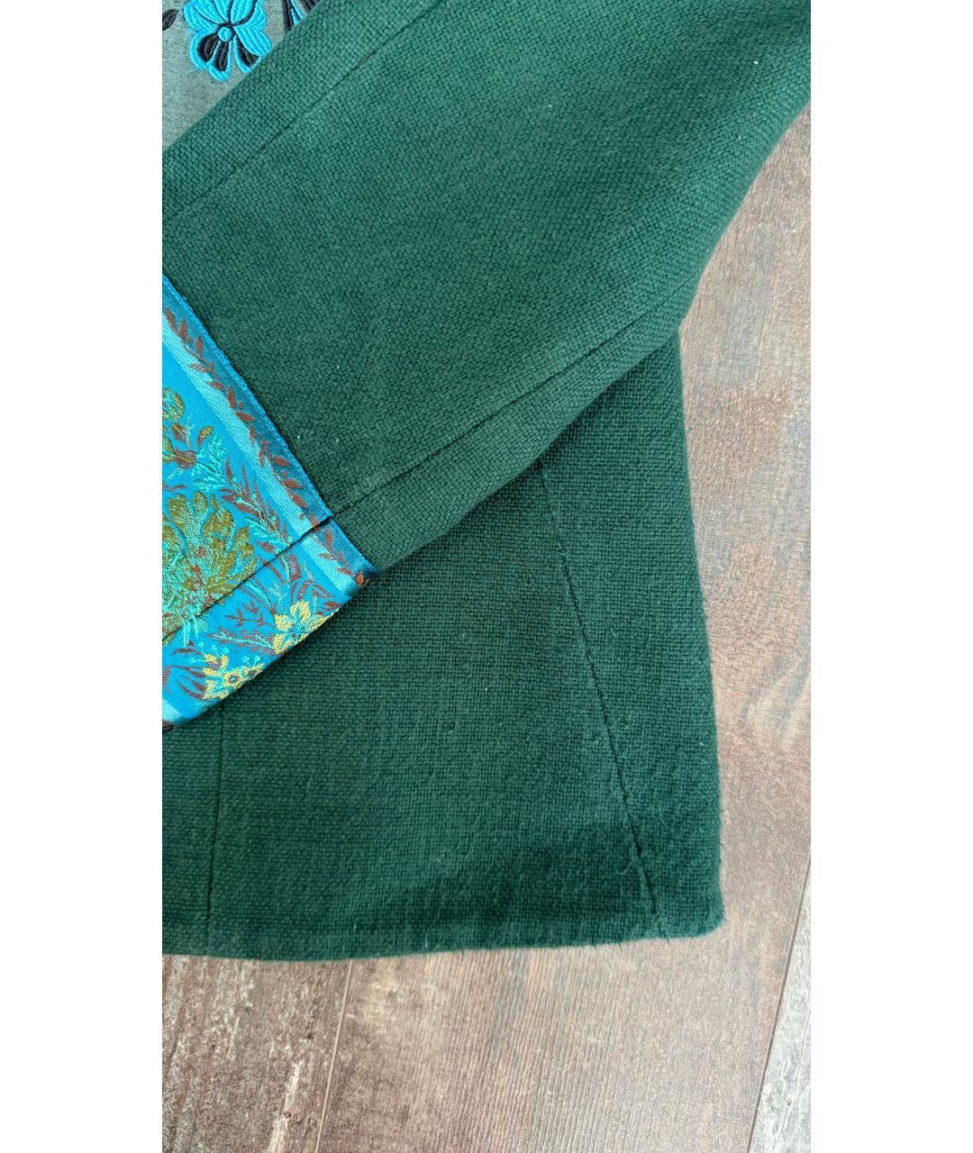 ETRO Зеленый хлопковый жакет/пиджак, фото 6
