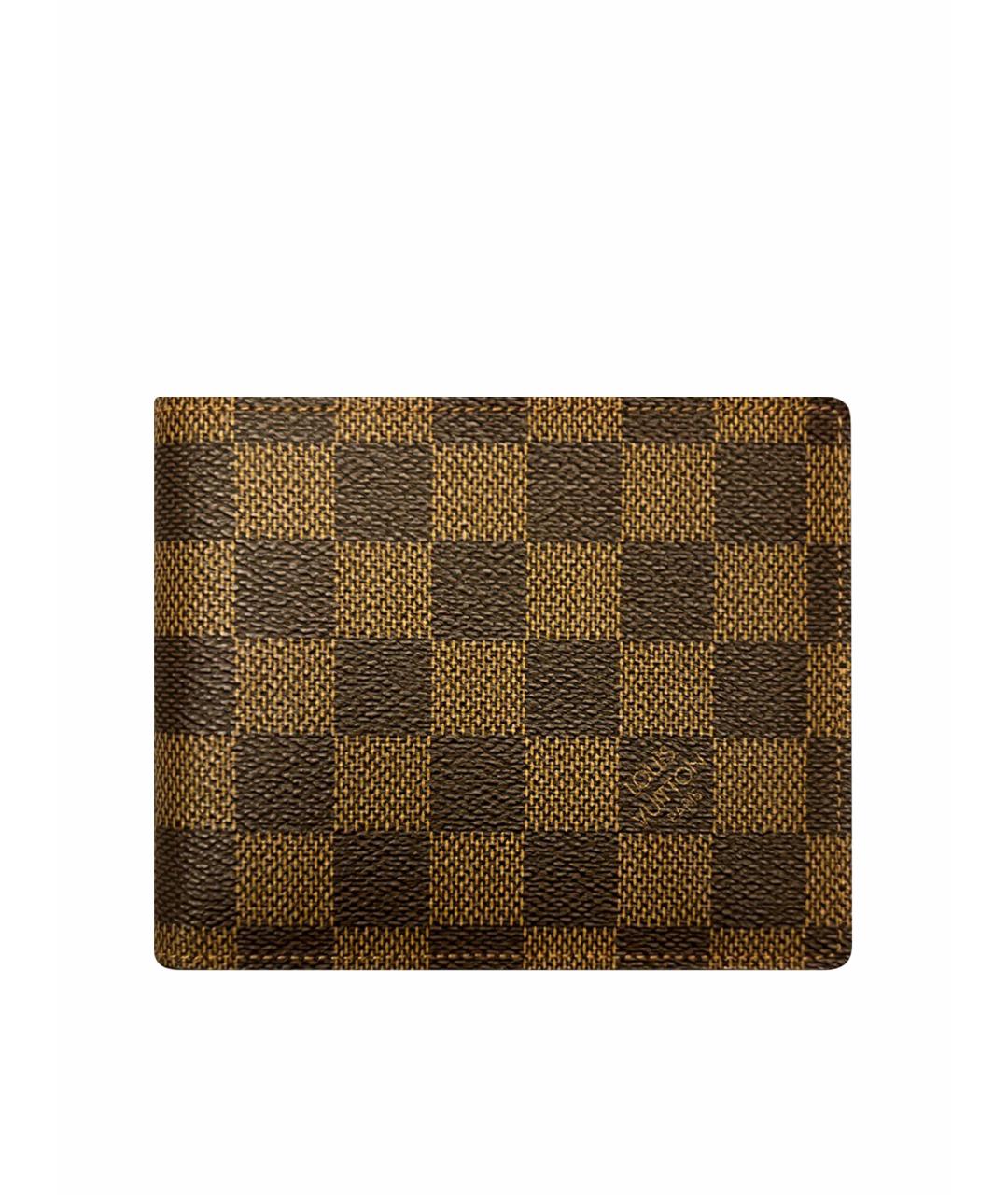 LOUIS VUITTON PRE-OWNED Коричневый кошелек, фото 1