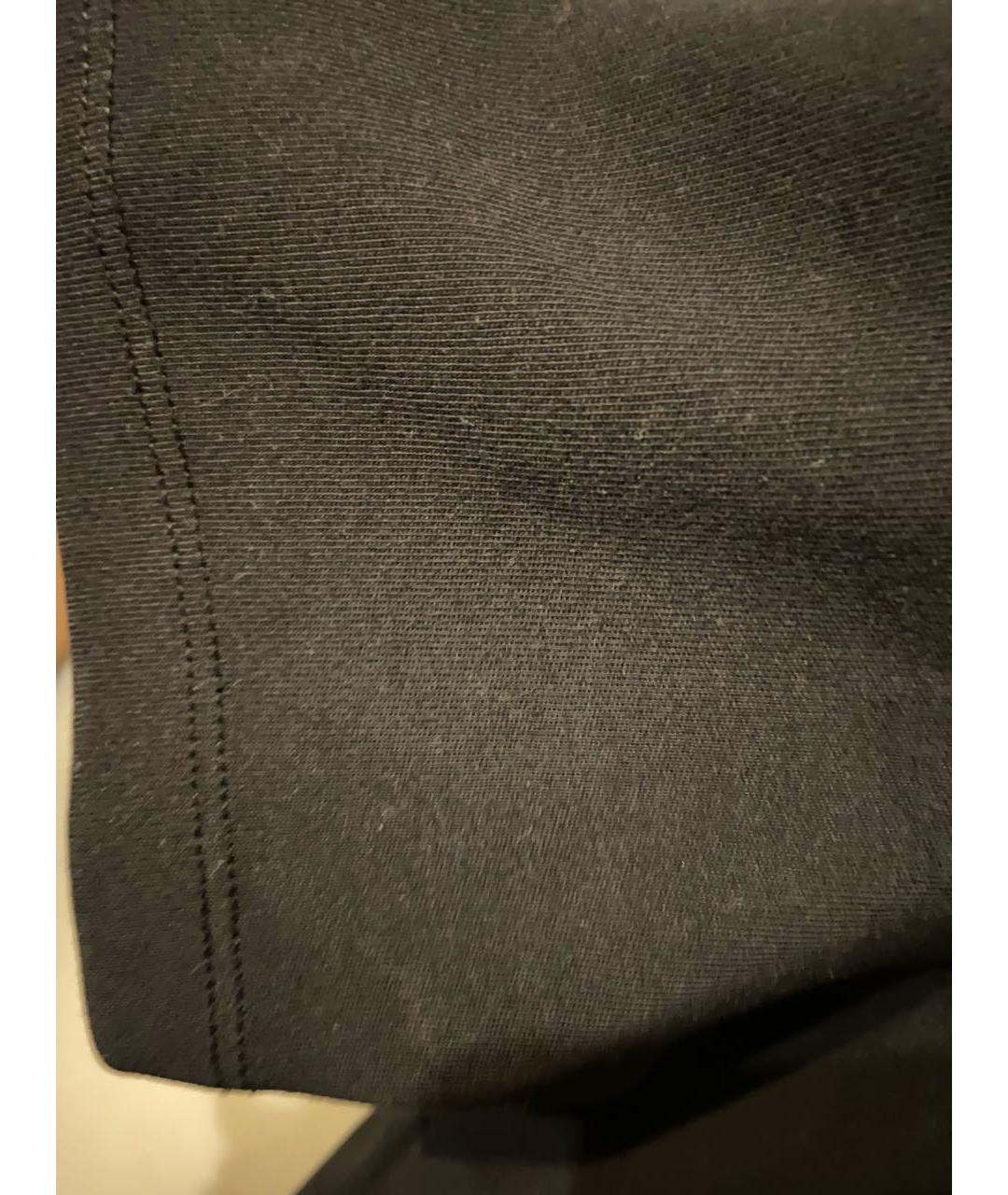 HUGO BOSS Черное хлопковое поло с коротким рукавом, фото 4