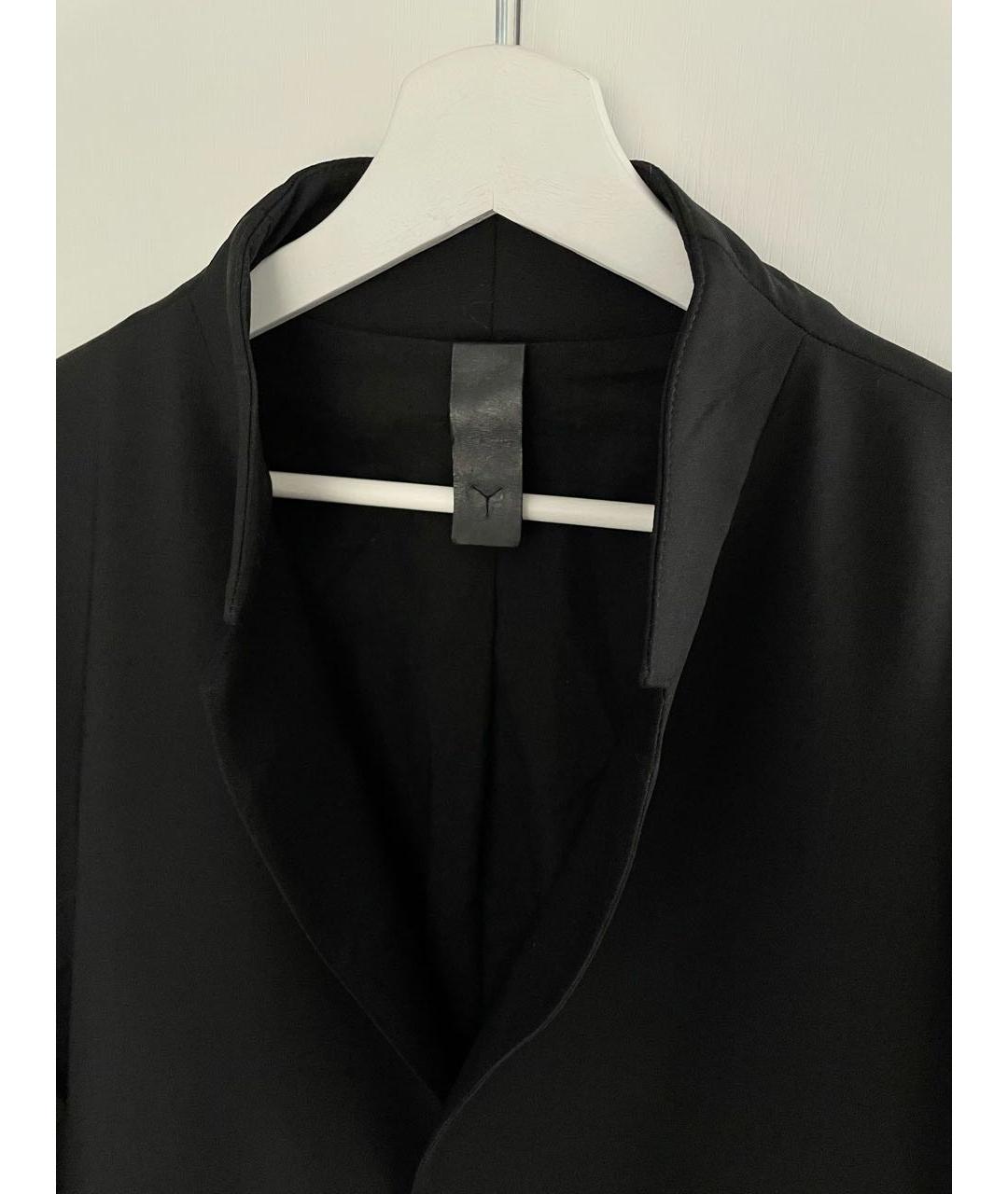 Y/PROJECT Черная шерстяная куртка, фото 3
