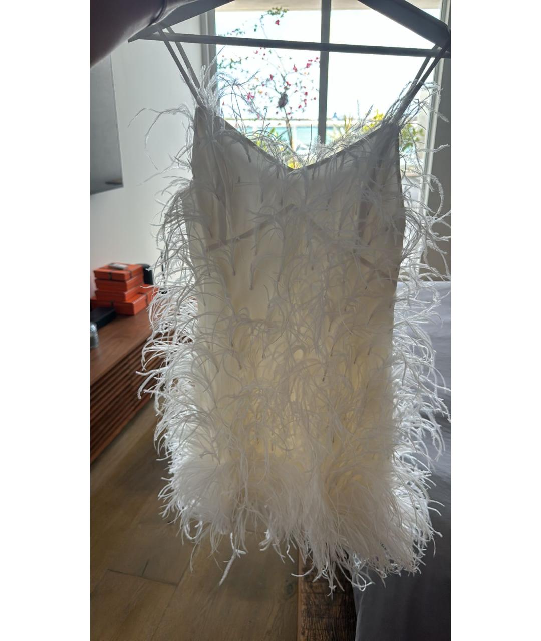 CULT GAIA Белое коктейльное платье, фото 8