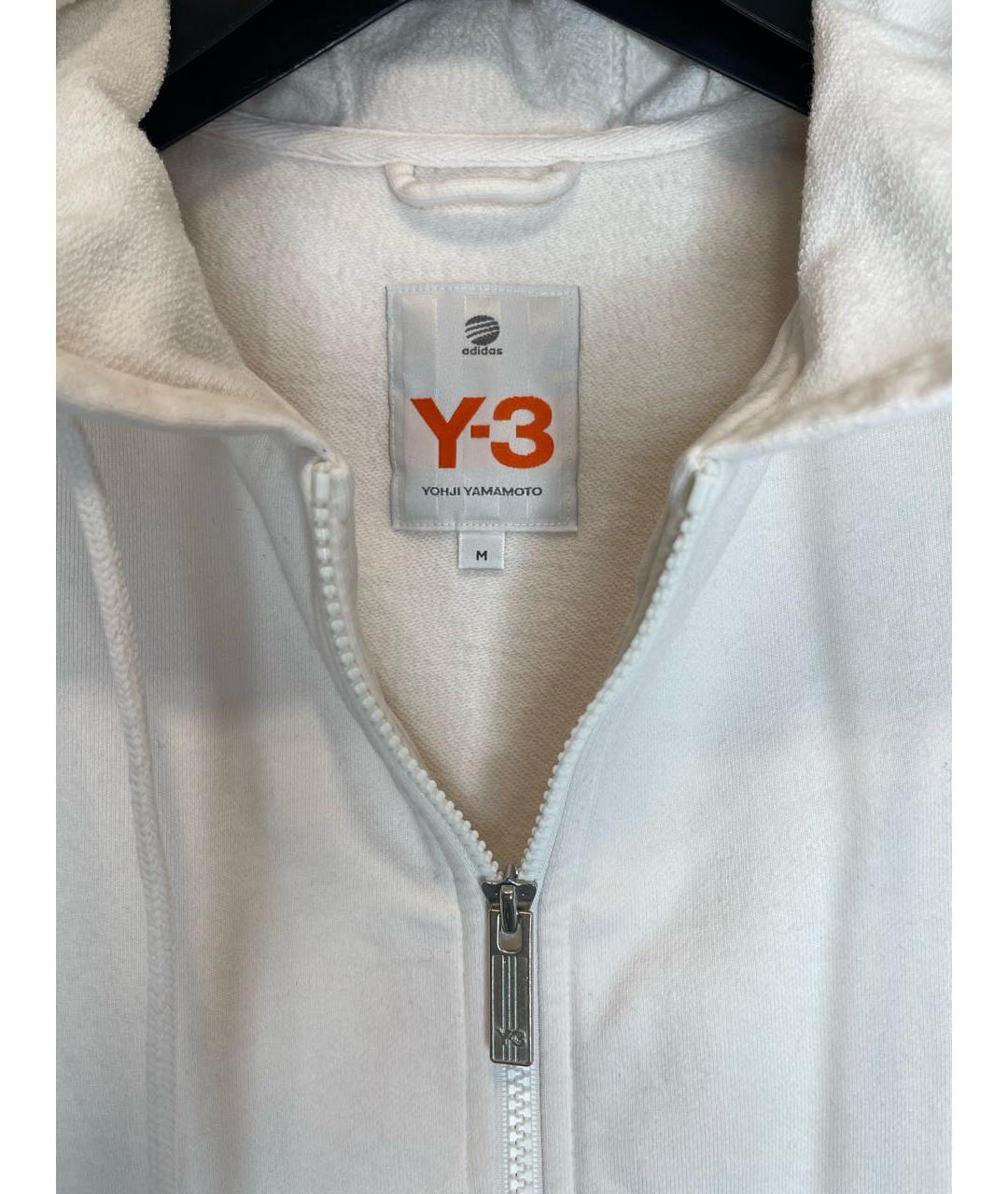 Y-3 Бежевая хлопковая спортивная куртка, фото 3