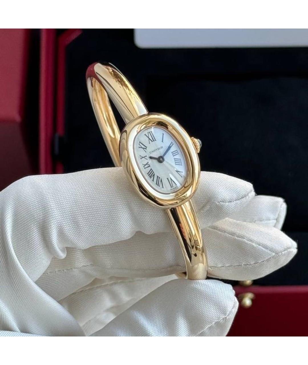 CARTIER Золотые часы из желтого золота, фото 6