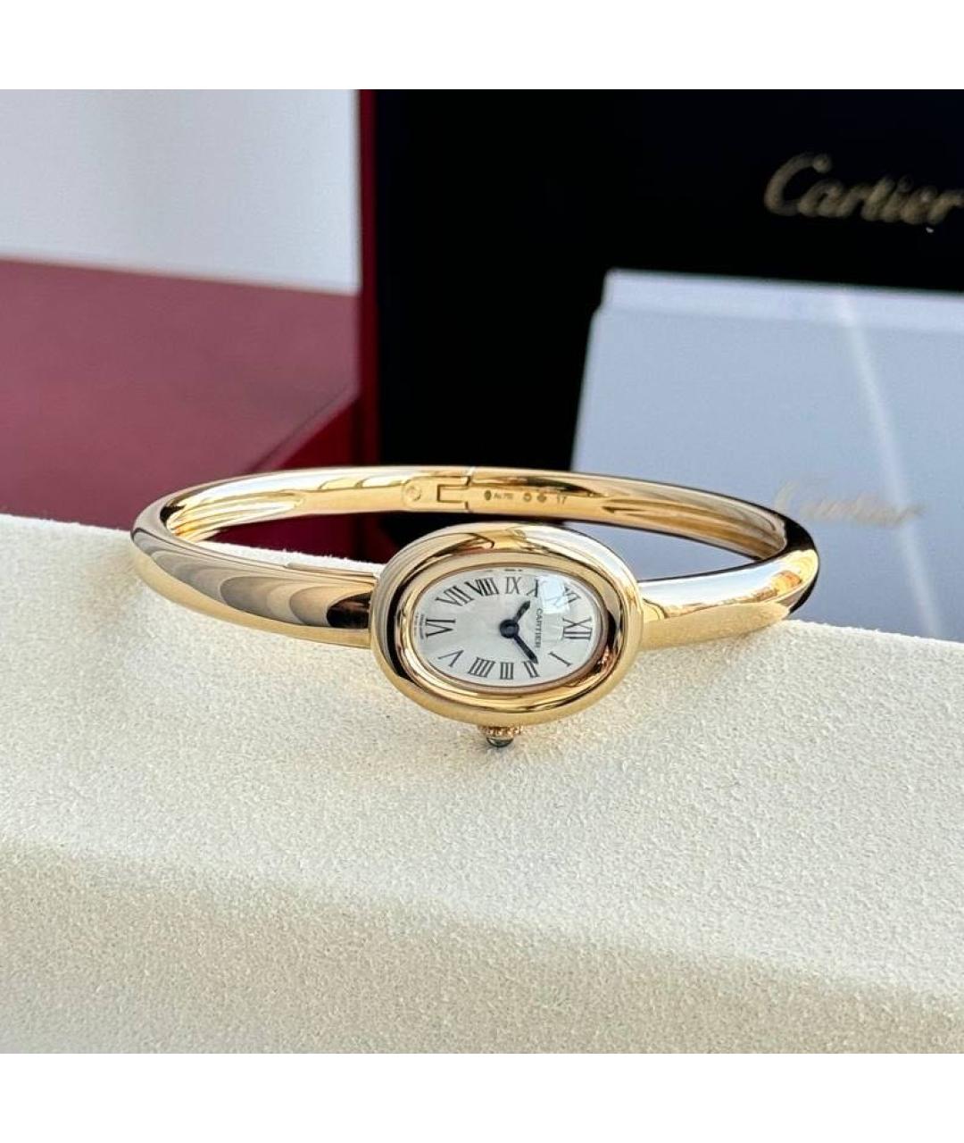 CARTIER Золотые часы из желтого золота, фото 7