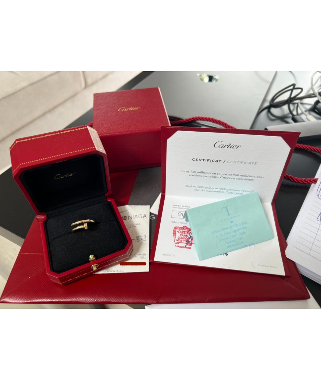 CARTIER Золотое кольцо из желтого золота, фото 3