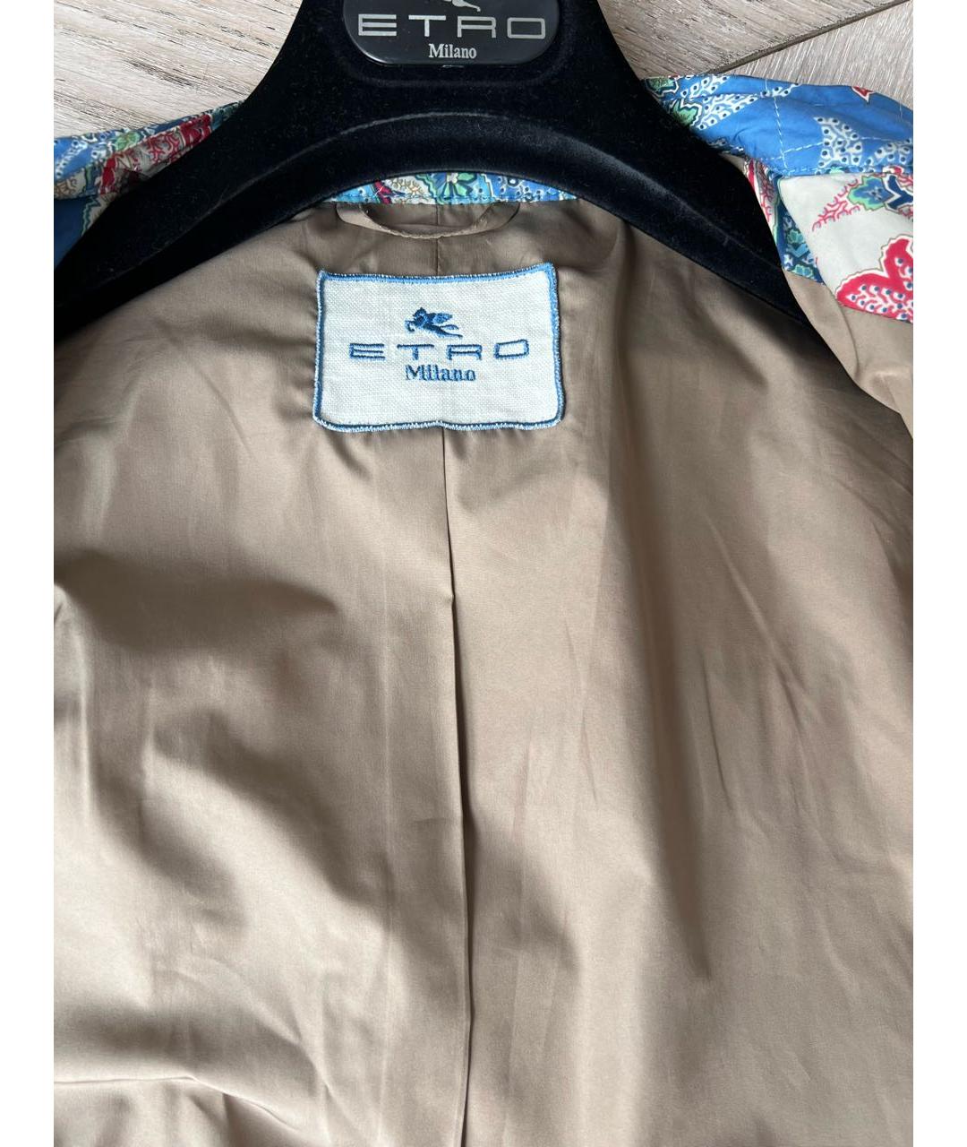 ETRO Мульти полиэстеровая куртка, фото 3