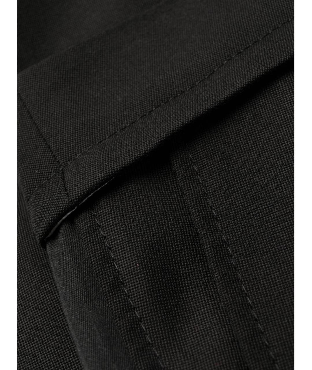JACQUEMUS Черные прямые брюки, фото 5
