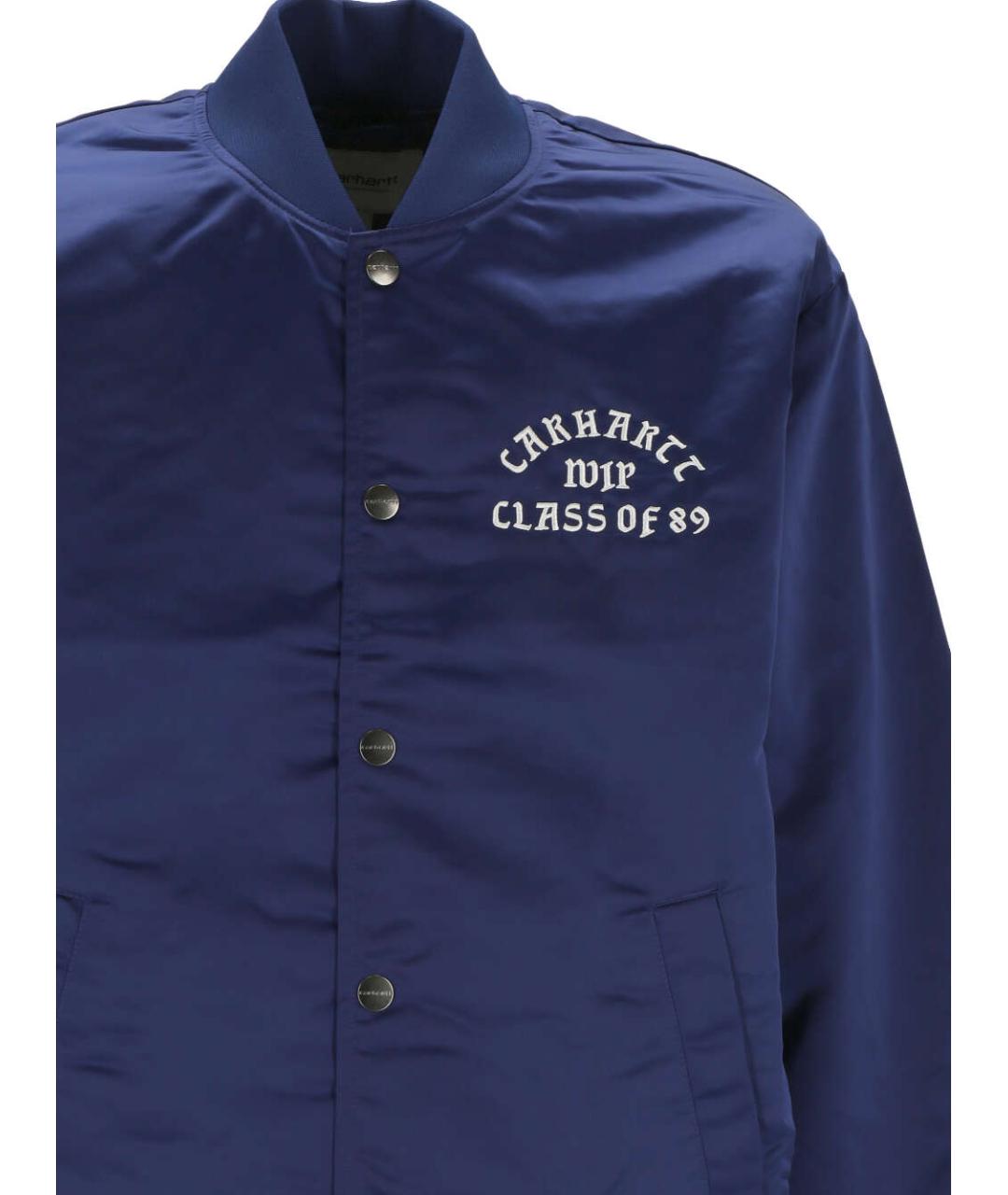 CARHARTT WIP Синяя полиамидовая куртка, фото 2