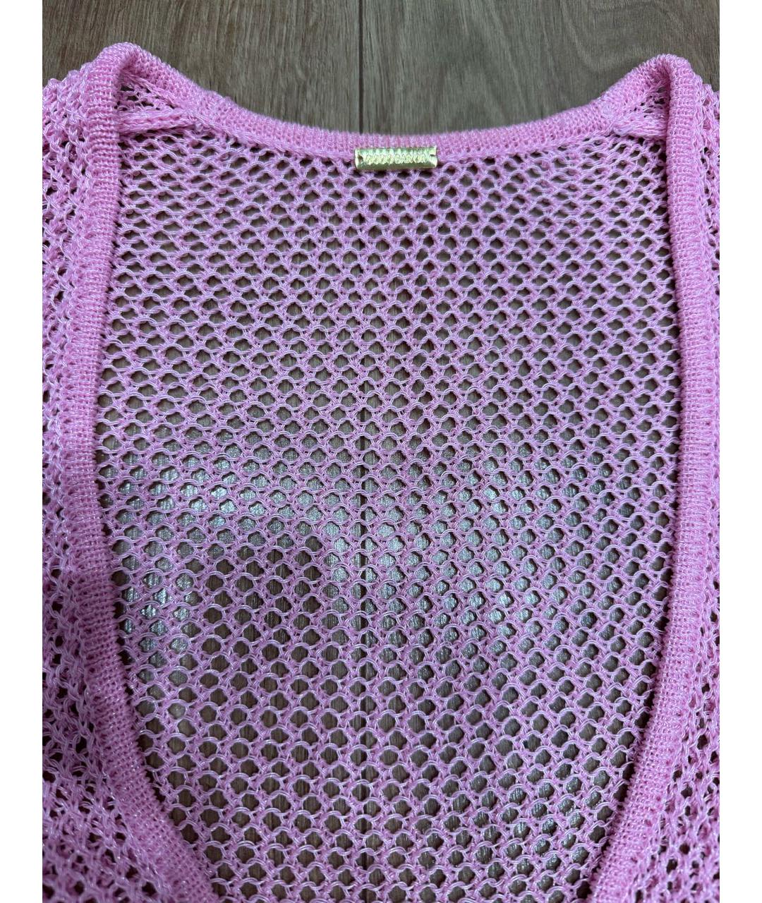 DODO BAR OR Розовое полиэстеровое платье, фото 3