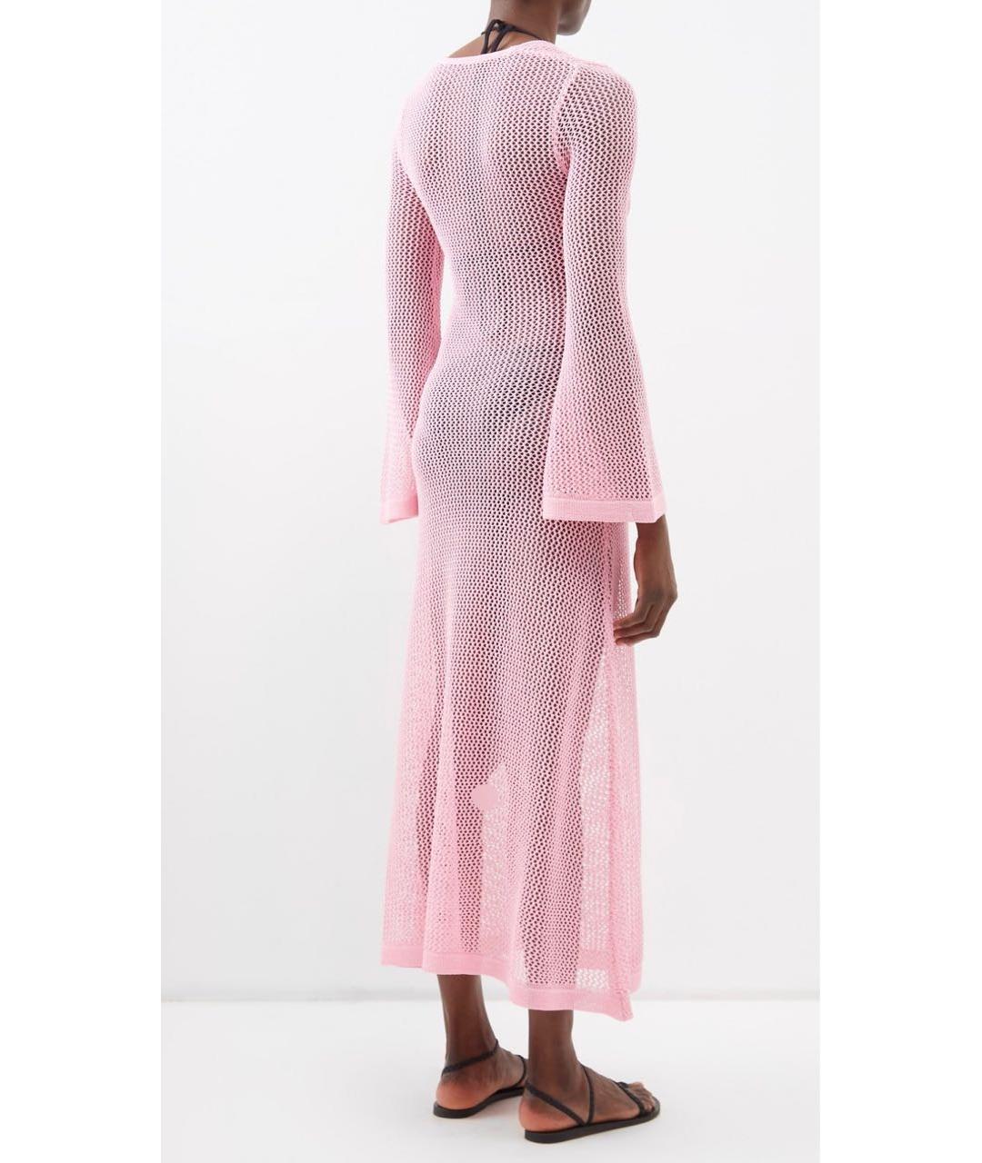DODO BAR OR Розовое полиэстеровое платье, фото 2
