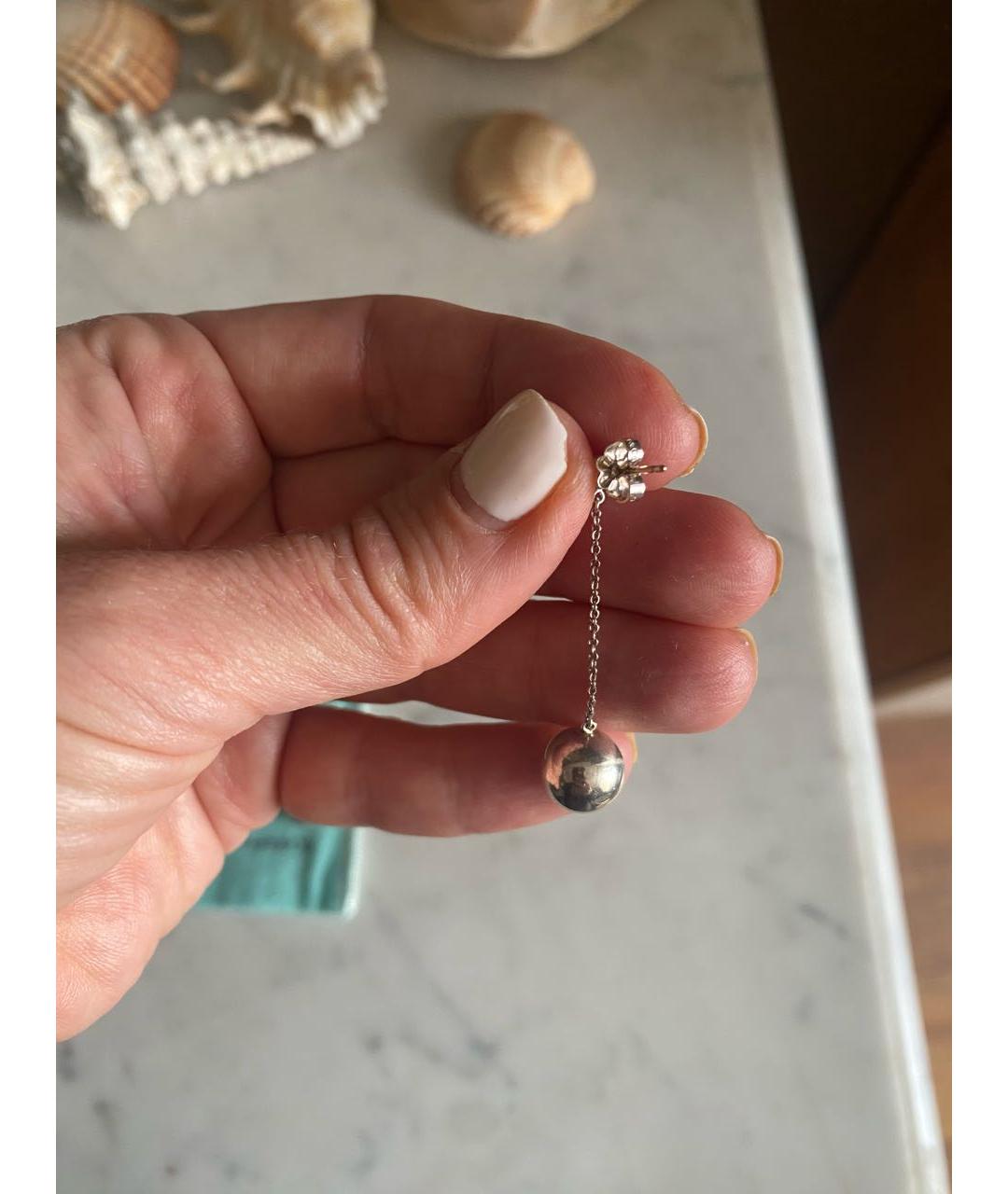 TIFFANY&CO Серебряные серебряные серьги, фото 4