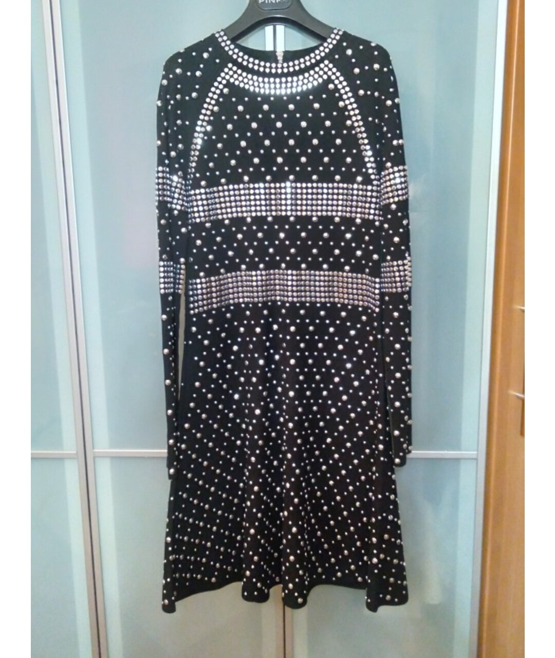 MICHAEL KORS Черное коктейльное платье, фото 8
