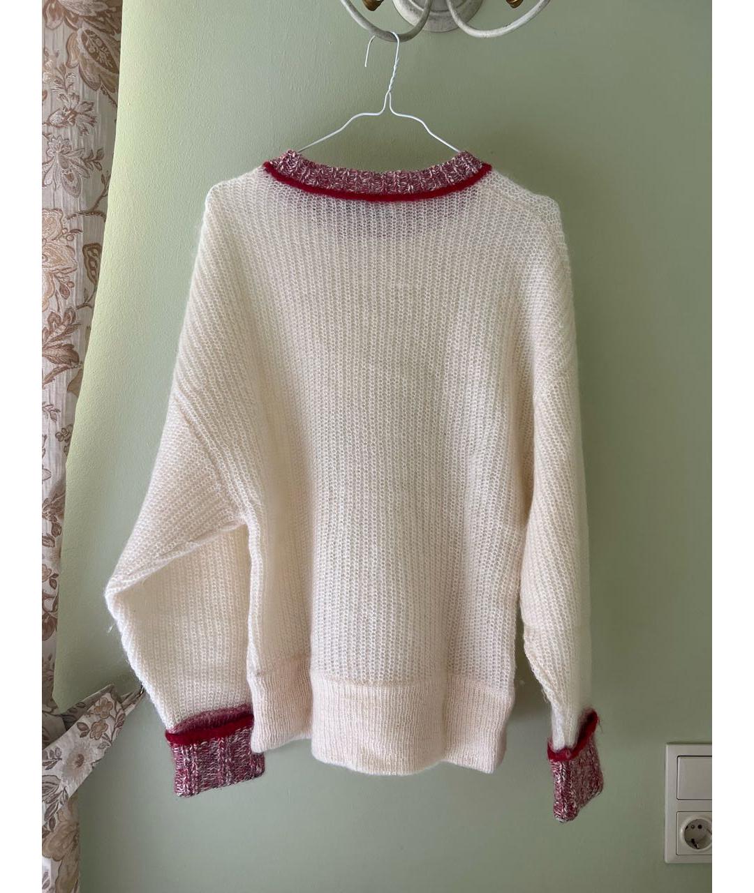 DOROTHEE SCHUMACHER Белый шерстяной джемпер / свитер, фото 2