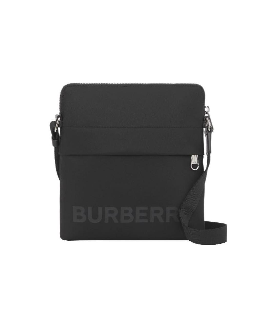 BURBERRY Черная сумка на плечо, фото 1