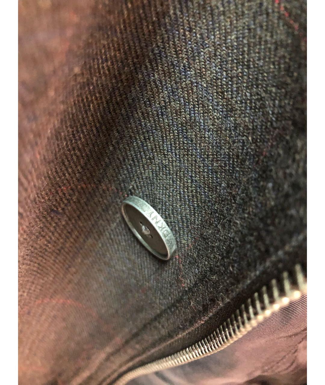 DKNY Серая льняная куртка, фото 4
