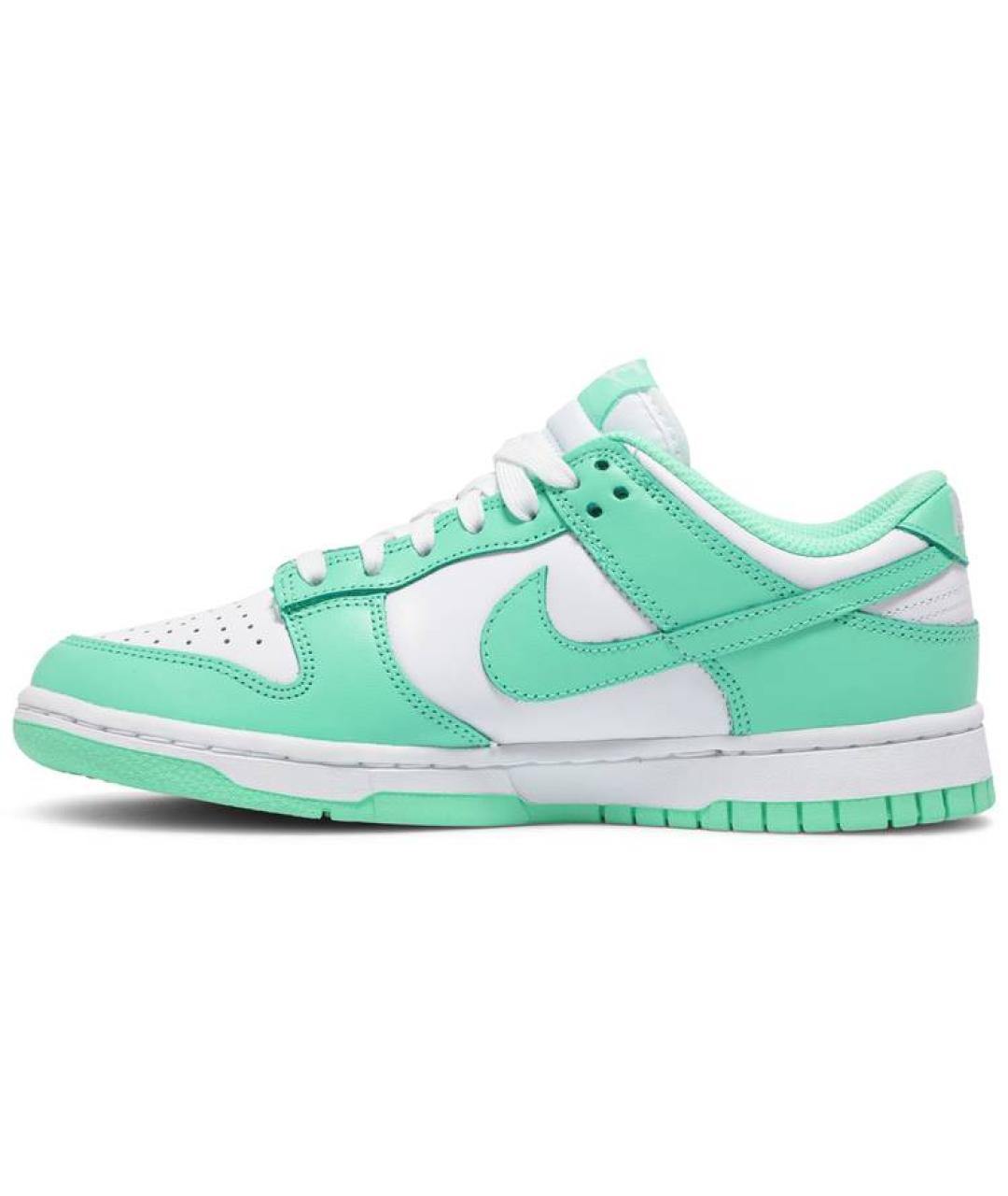 NIKE Зеленые кроссовки из искусственной кожи, фото 3