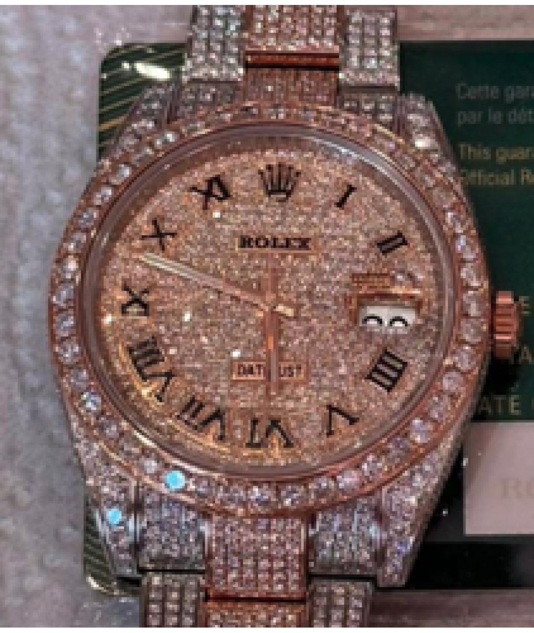 ROLEX Золотые часы, фото 4