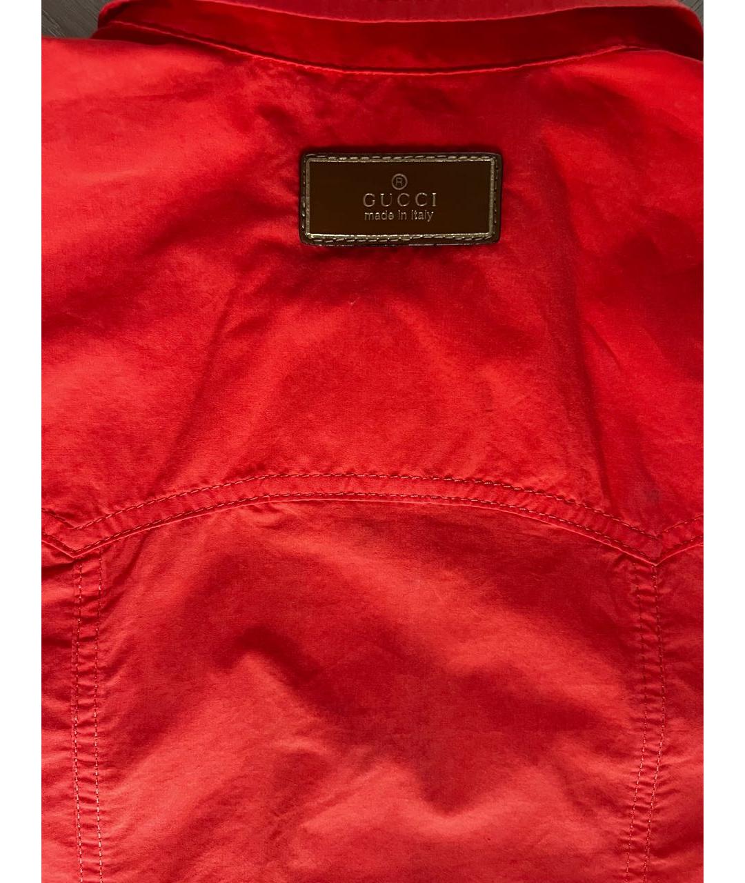 GUCCI Коралловое хлопковое платье, фото 5