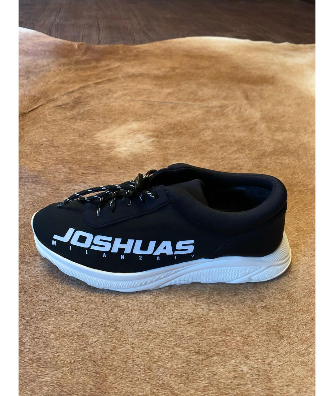 JOSHUA SANDERS Черные низкие кроссовки / кеды, фото 6