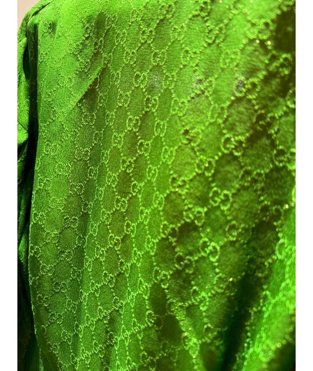 GUCCI Зеленые вечернее платье, фото 4