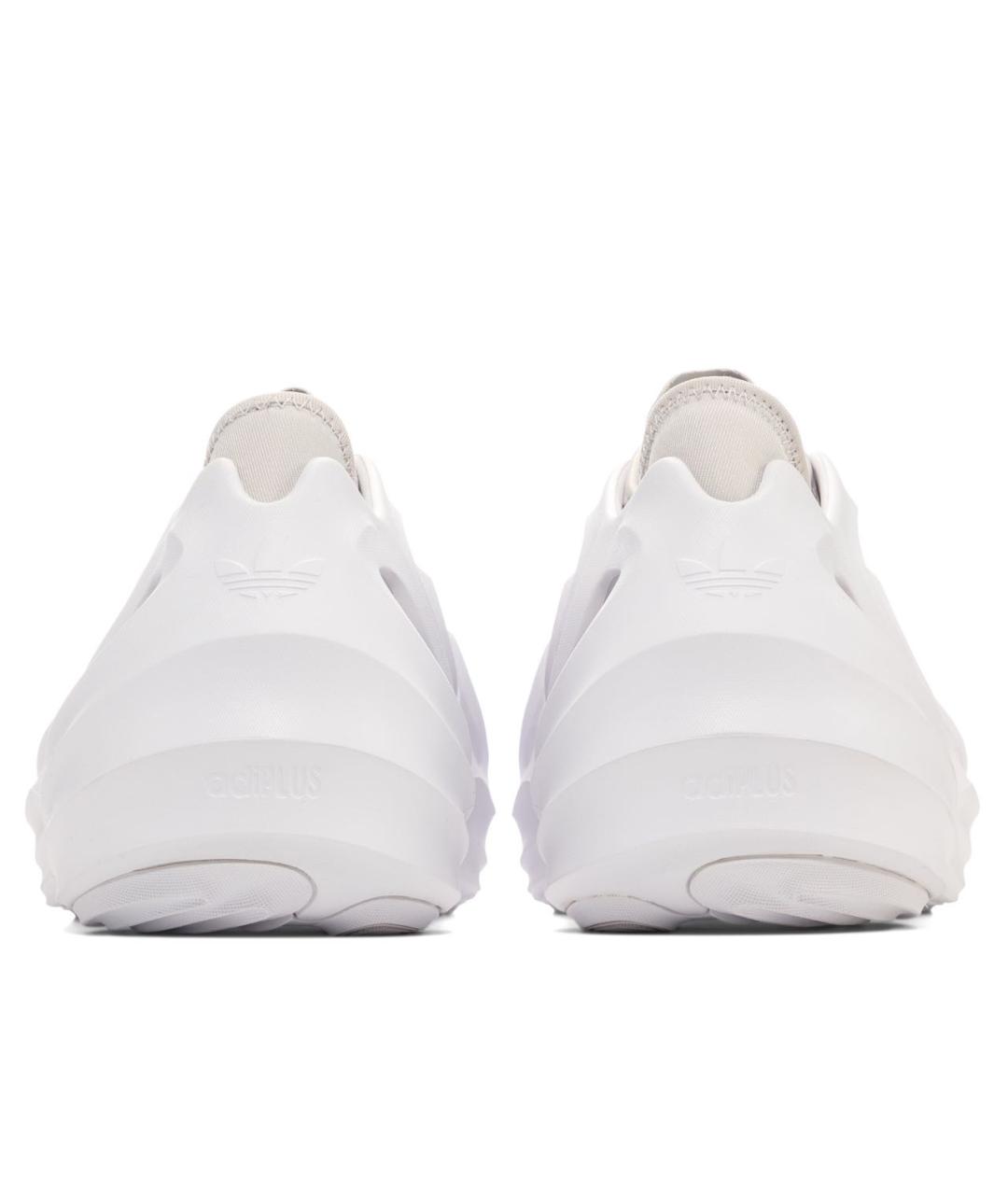 ADIDAS Белые резиновые низкие кроссовки / кеды, фото 6