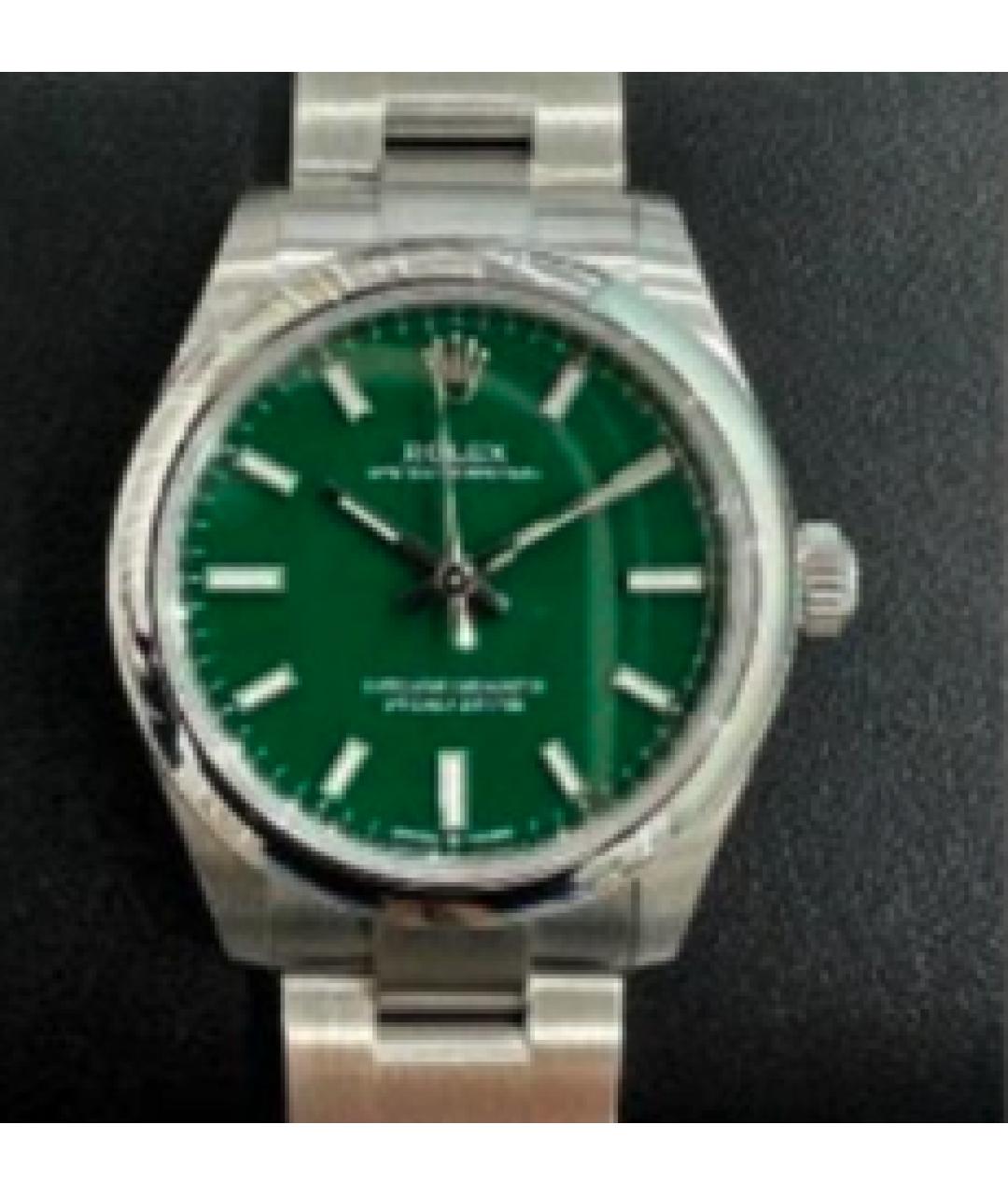 ROLEX Зеленые часы, фото 3