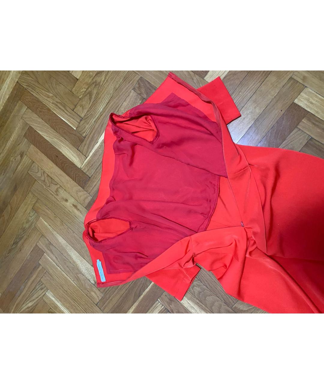 ALEXANDER TEREKHOV Красное коктейльное платье, фото 4
