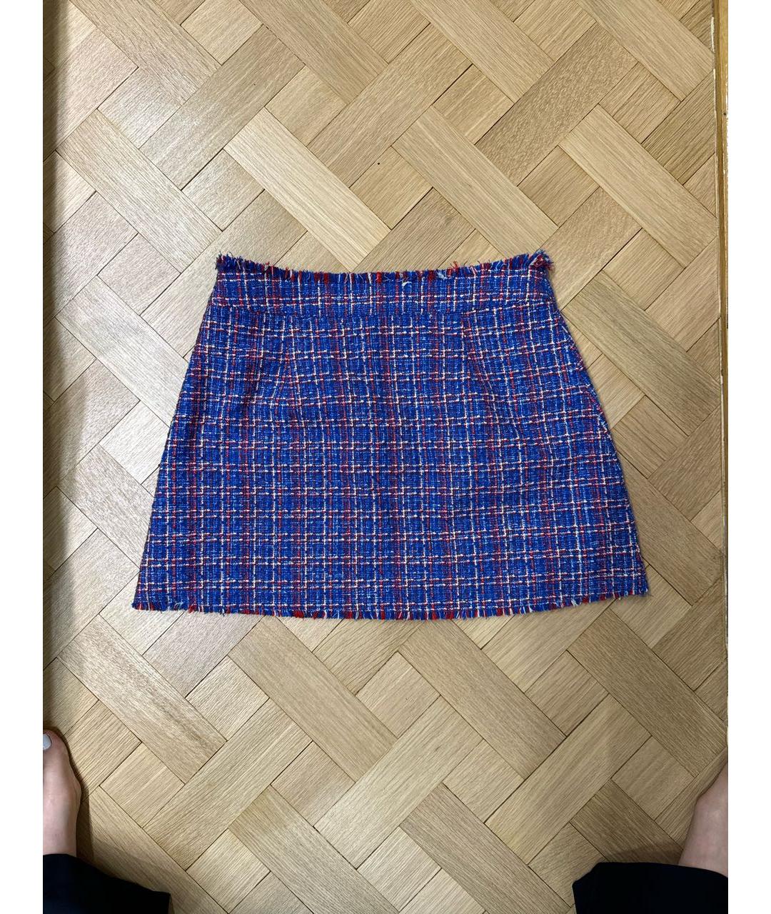 LIU JO Мульти хлопковая юбка мини, фото 2