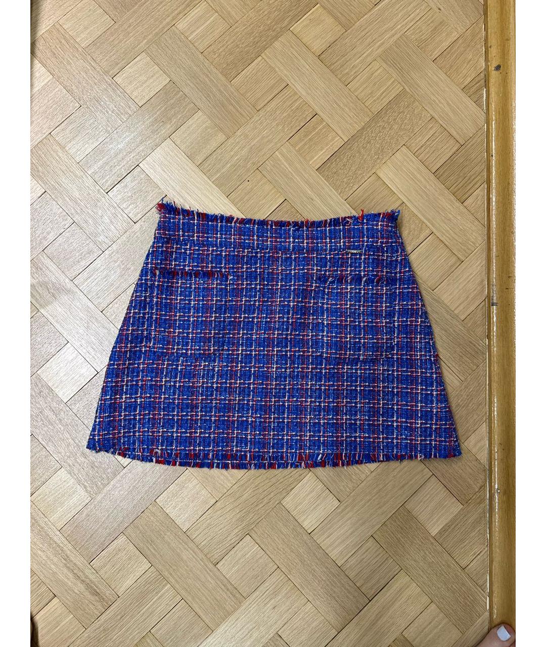 LIU JO Мульти хлопковая юбка мини, фото 5