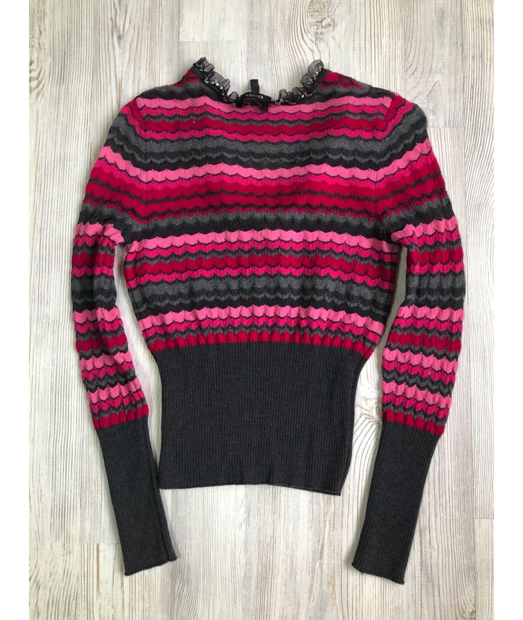 ESCADA Розовый хлопковый джемпер / свитер, фото 2