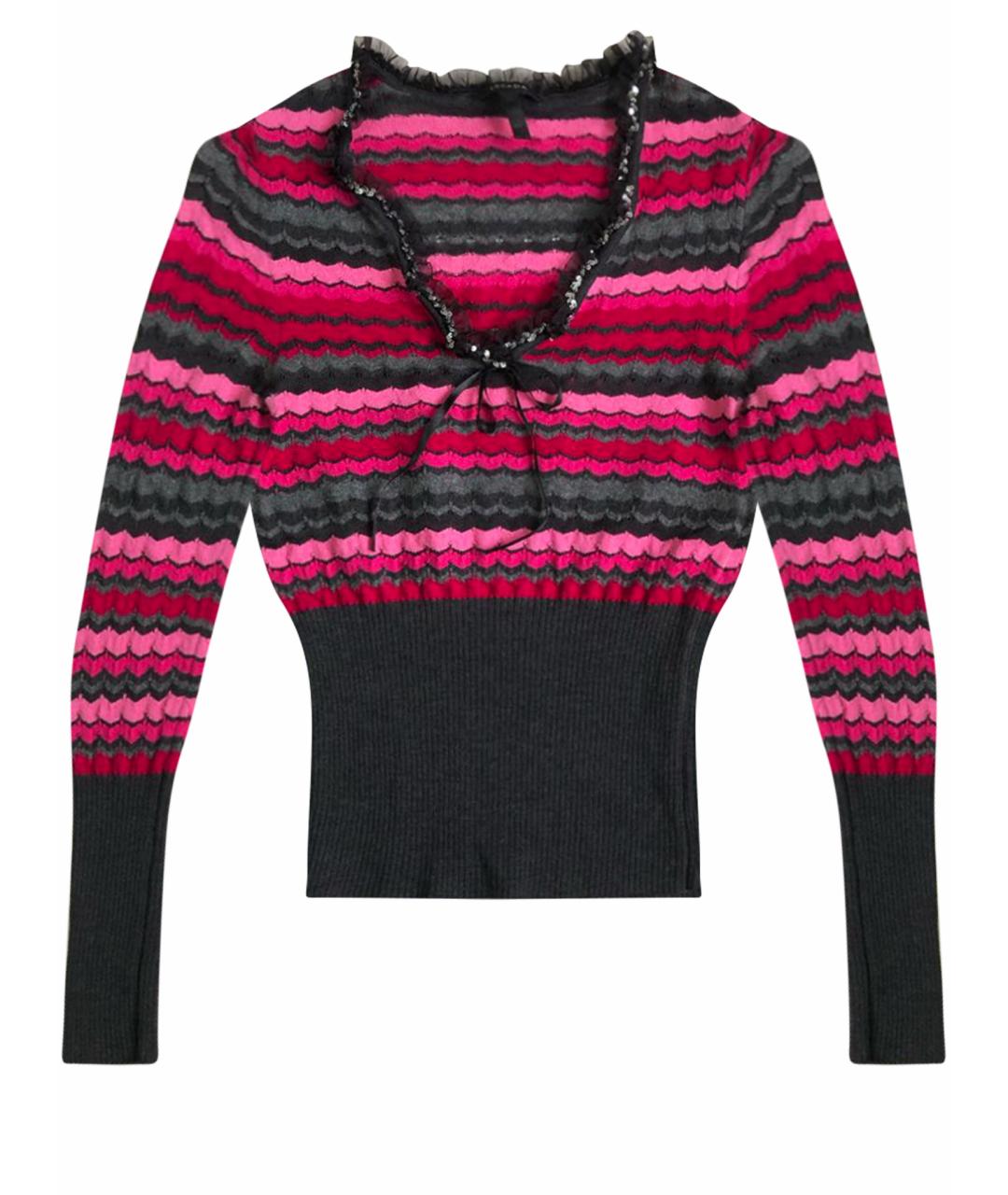 ESCADA Розовый хлопковый джемпер / свитер, фото 1