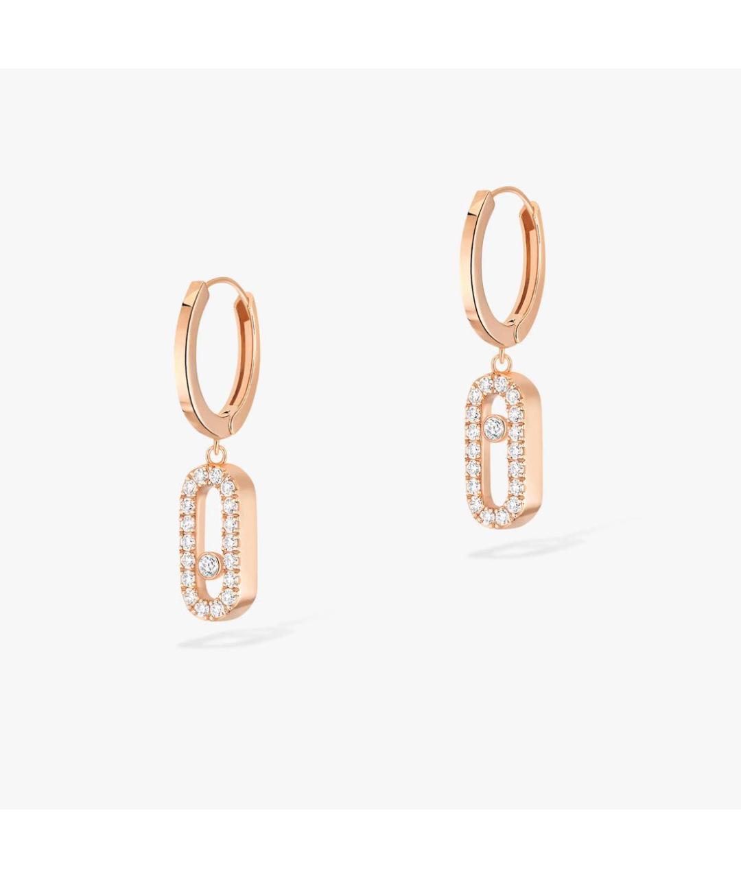 MESSIKA Золотые серьги из розового золота, фото 4