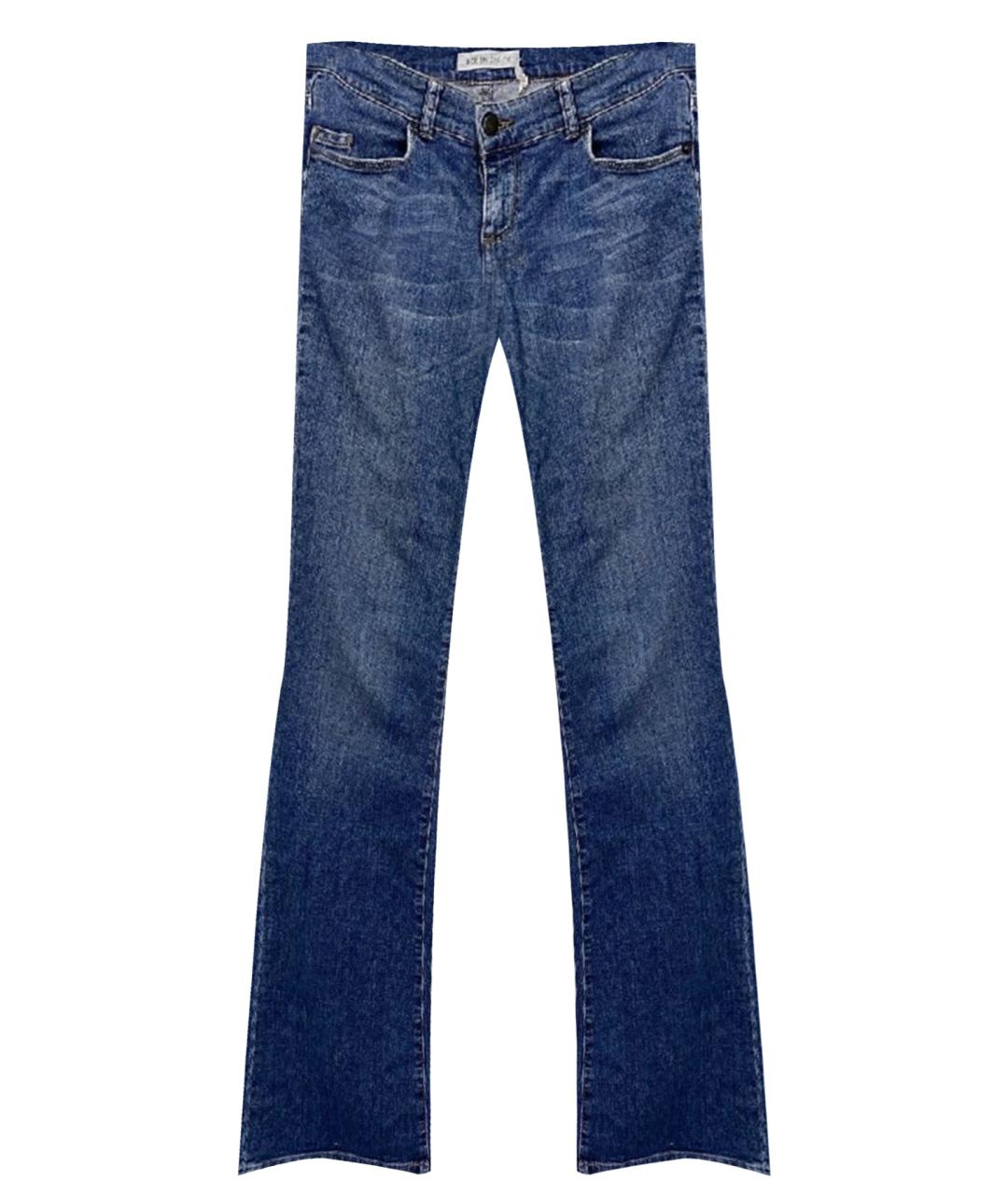 SEE BY CHLOE Синие хлопковые прямые джинсы, фото 1